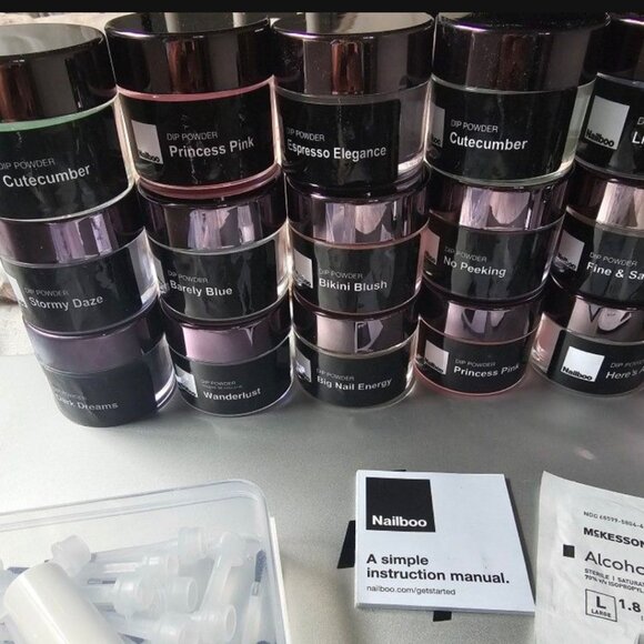 Nailboo Dip Powder- Complete Set - Picture 1 of 7